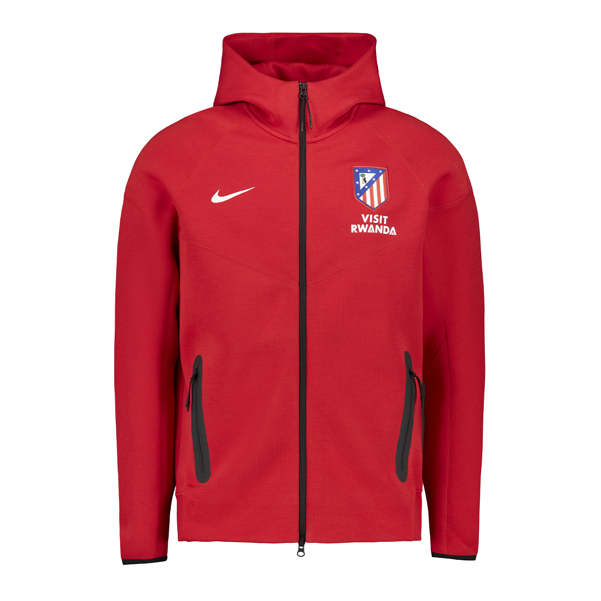 UEFA Tech Fleece Red Jacket image number null